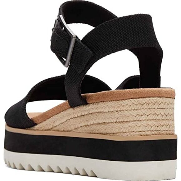 TOMS Women's Diana Wedge Sandals - Picture 2 of 4
